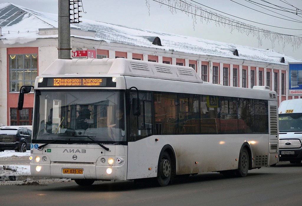 Чувашия, ЛиАЗ-5292.67 (CNG) № 4492