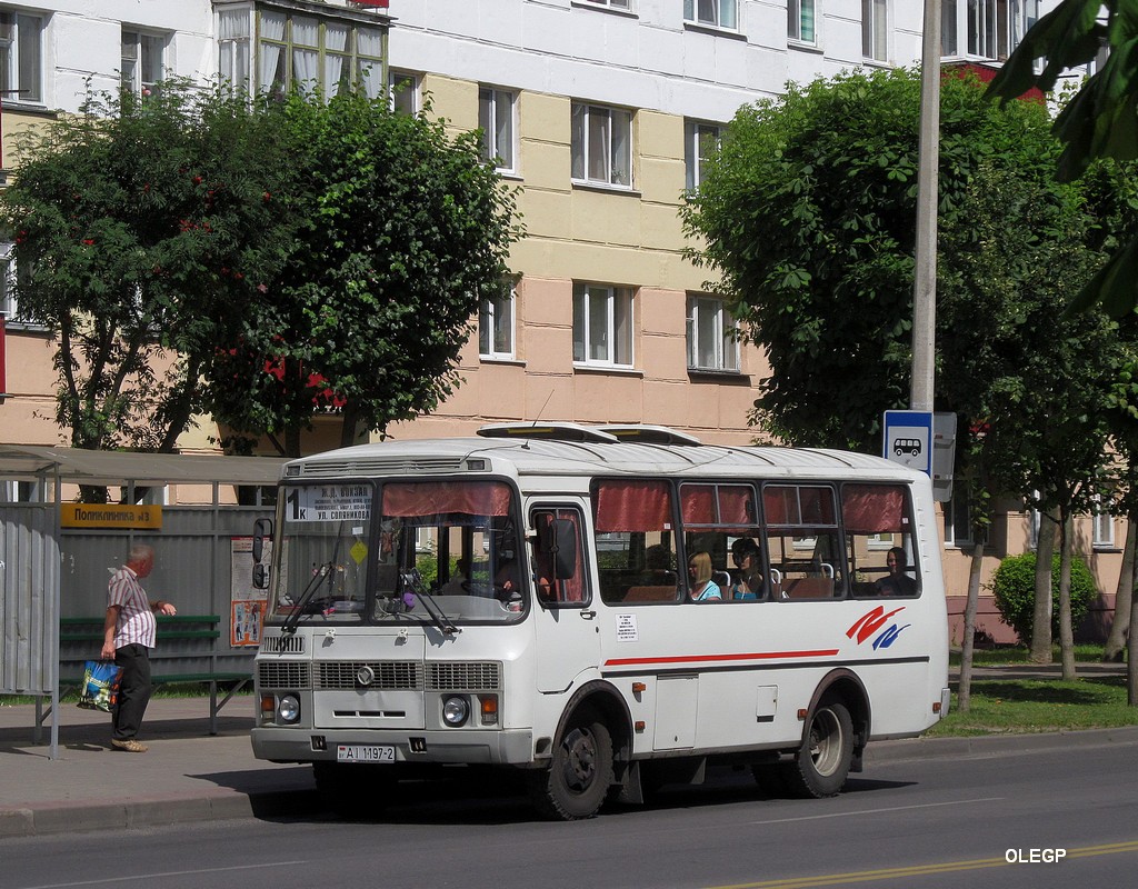 Витебская область, ПАЗ-32054 № АІ 1197-2