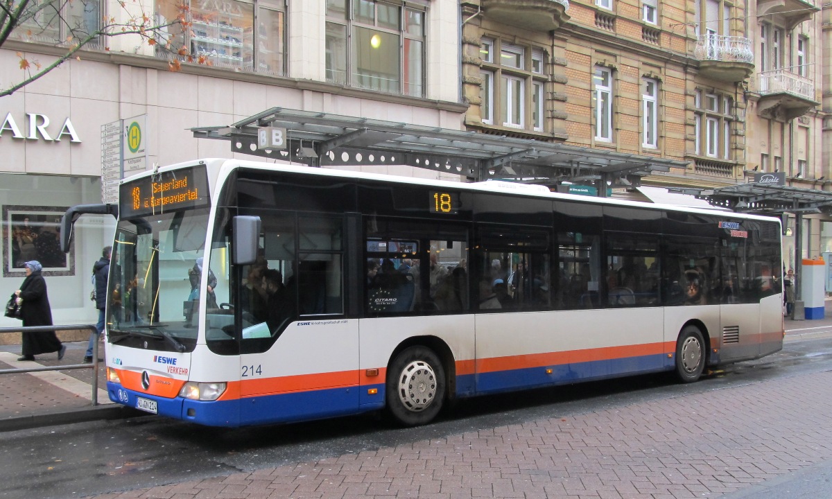 Гессен, Mercedes-Benz O530 Citaro facelift № 214