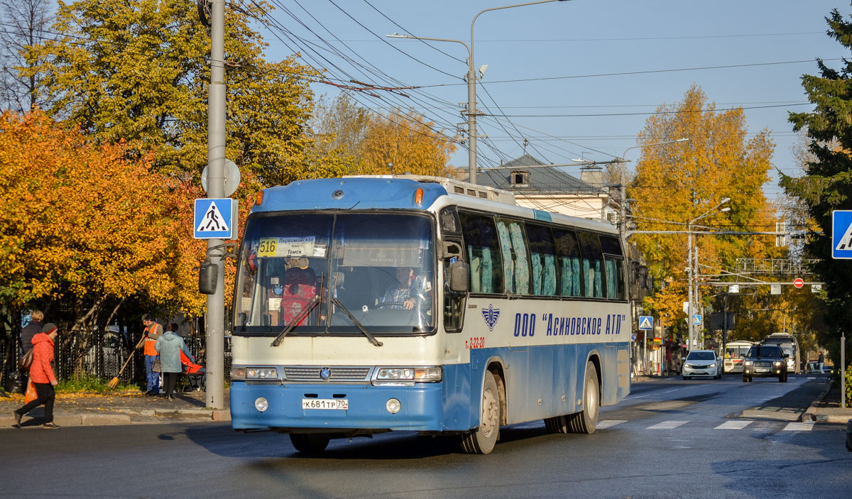 Томская область, Asia AM948 Granbird № К 681 ТР 70