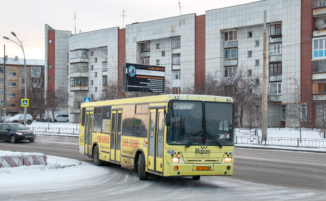 Sverdlovsk region, NefAZ-5299-20-32 č. 468