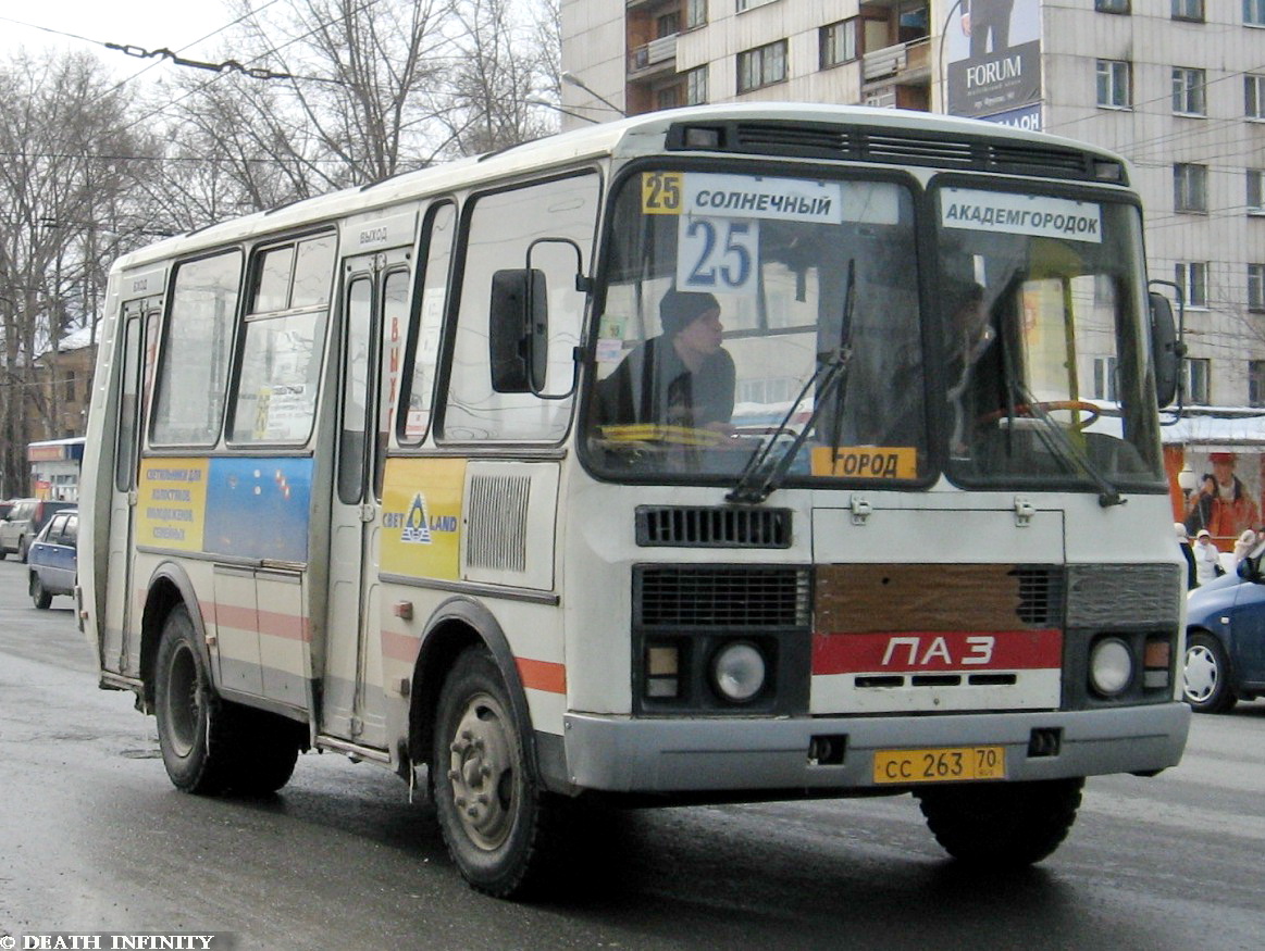 Томская область, ПАЗ-32054 № СС 263 70