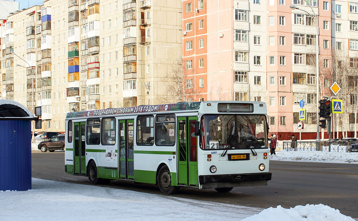 Ханты-Мансийский АО, ЛиАЗ-5256.30 № 1097