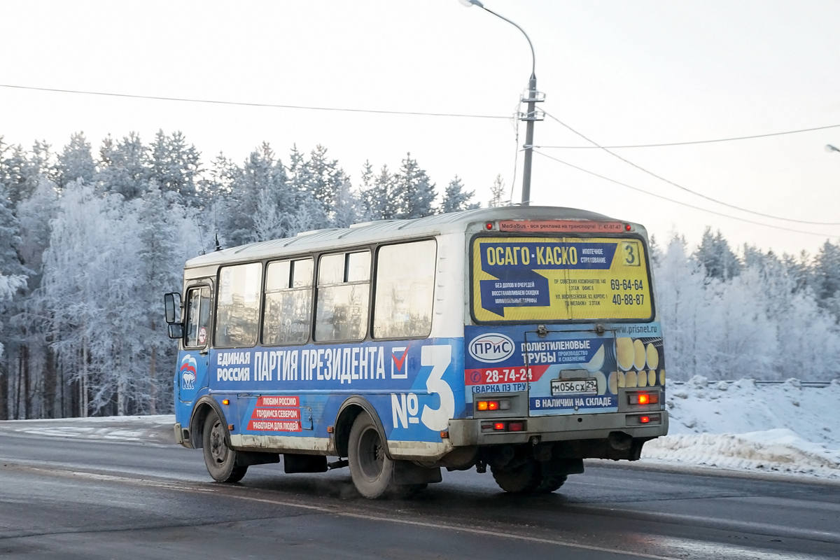 Архангельская область, ПАЗ-32054 № М 056 СХ 29