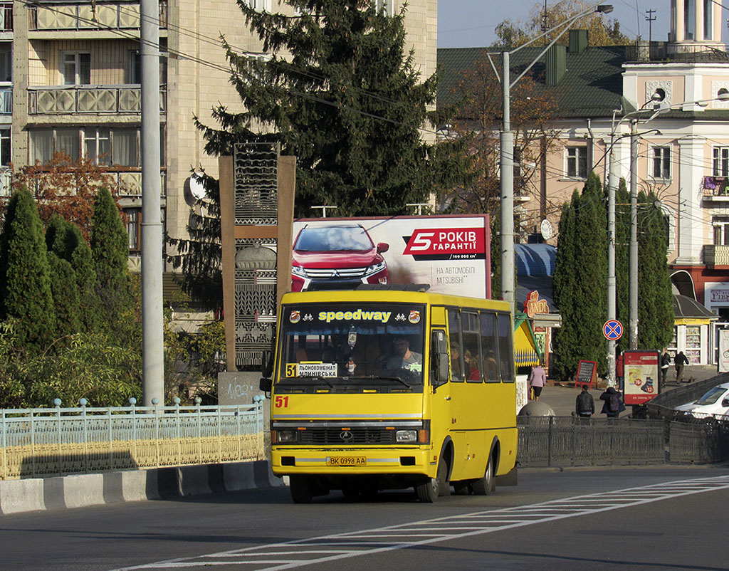 Rovenská oblast, BAZ-A079.04 "Etalon" č. BK 0998 AA