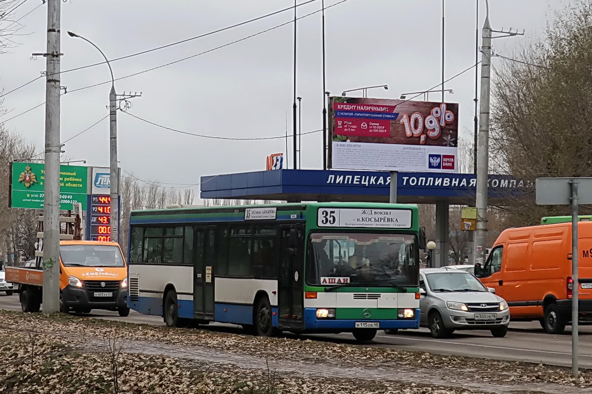 Lipetsk region, Mercedes-Benz O405N2 # Н 115 ОВ 48