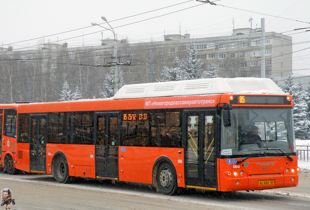 Нижегородская область, ЛиАЗ-5292.67 (CNG) № 20542