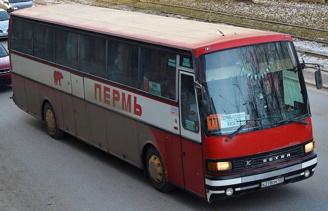 Пермский край, Setra S215HD № К 278 ОМ 159 — Фото — Автобусный транспорт