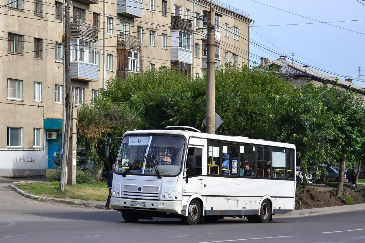 Красноярский край, ПАЗ-320412-05 № А 412 ОА 124