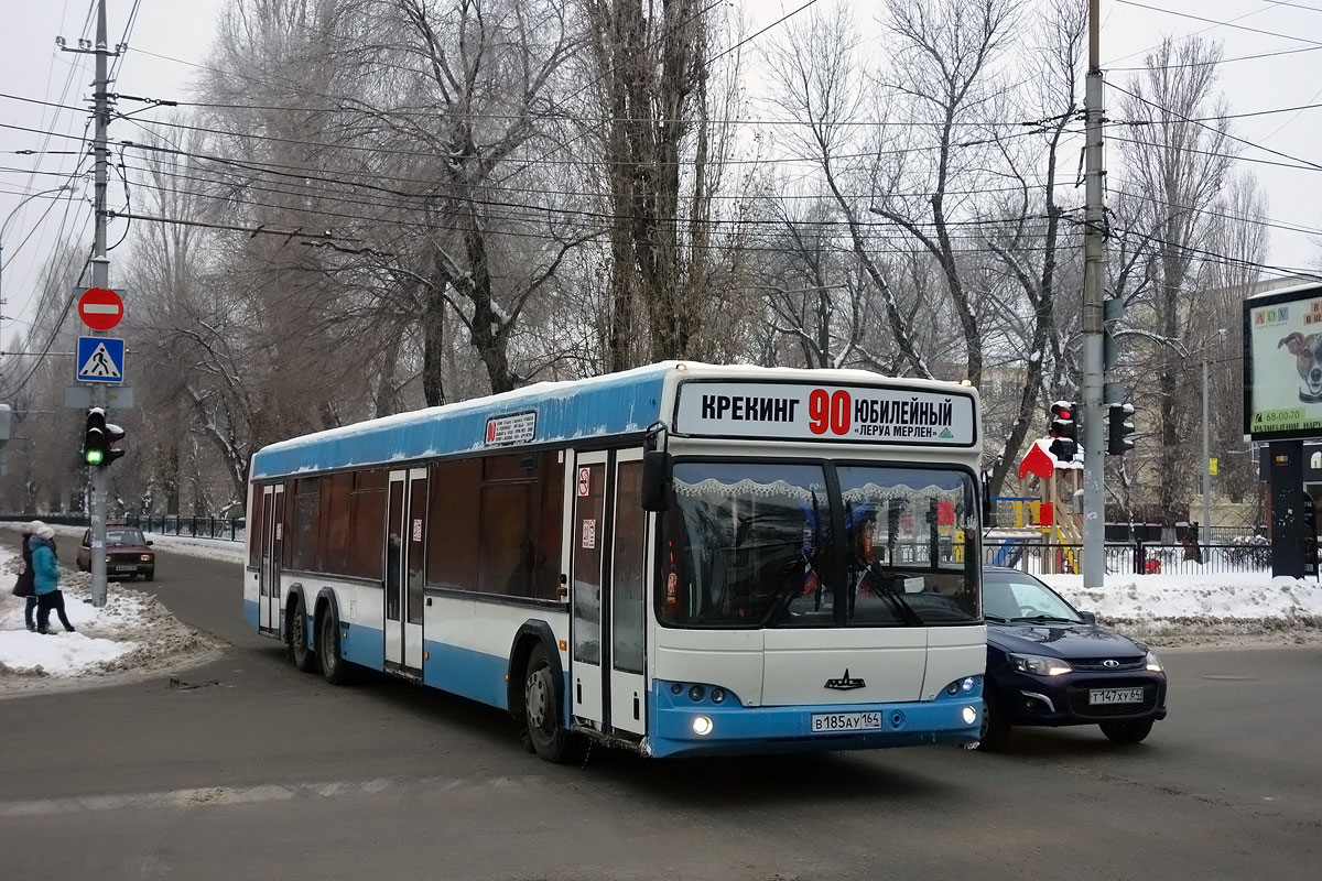 Саратовская область, МАЗ-107.466 № В 185 АУ 164