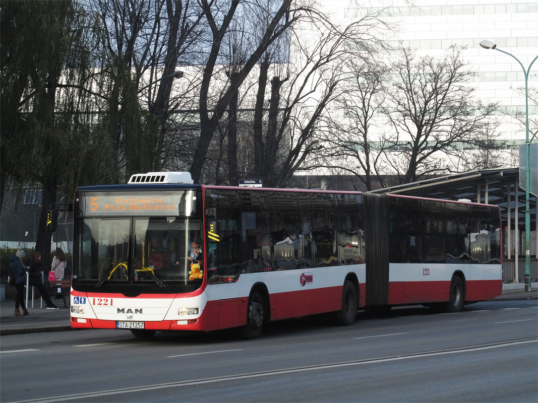 Польша, MAN A23 Lion's City G NG323 № 1221