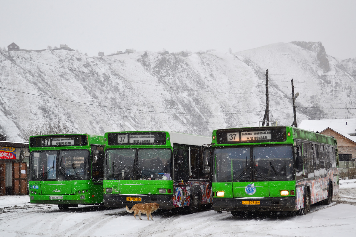 Красноярский край, МАЗ-103.075 № ЕВ 207 24