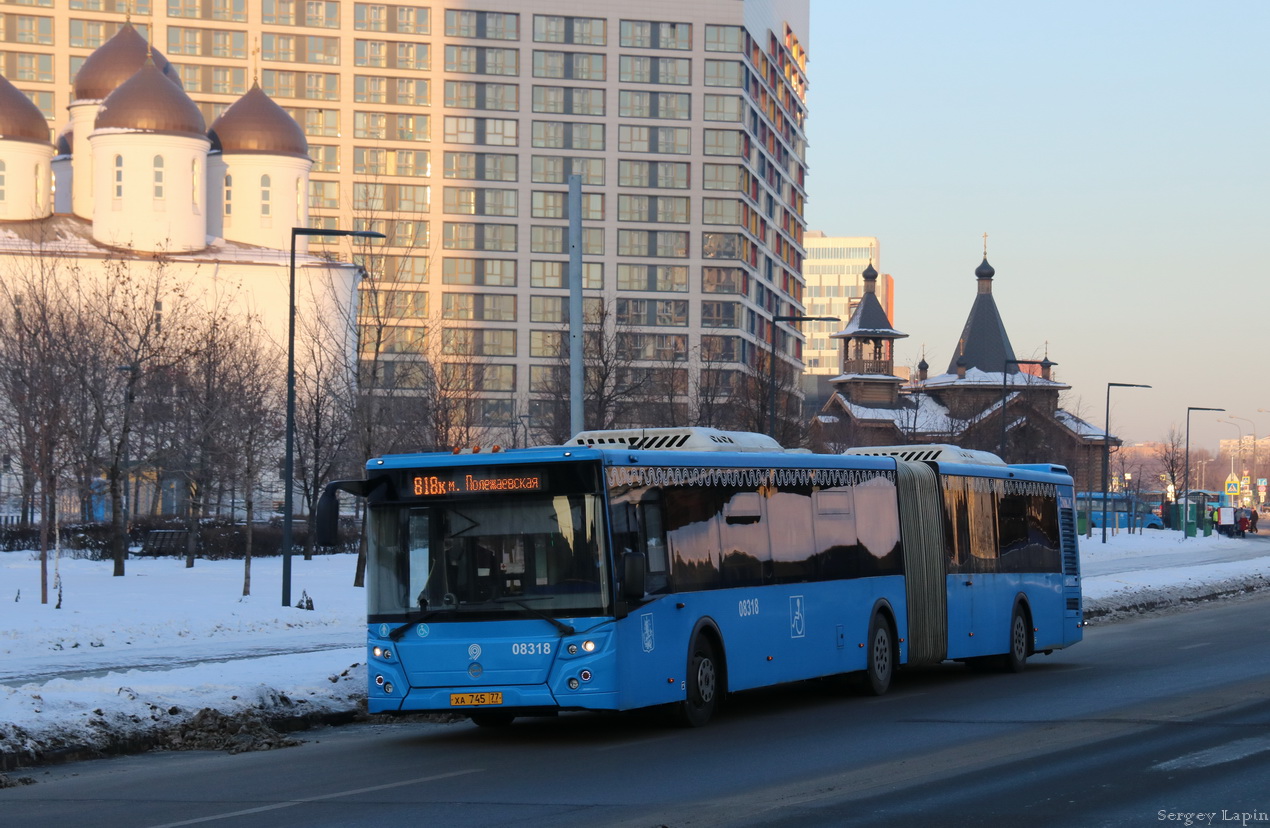 Москва, ЛиАЗ-6213.65 № 08318