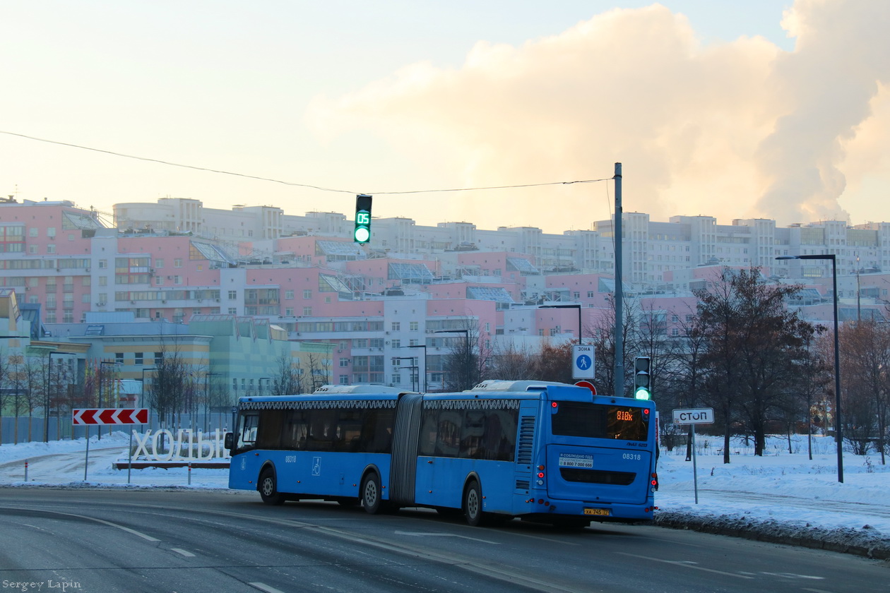 Москва, ЛиАЗ-6213.65 № 08318