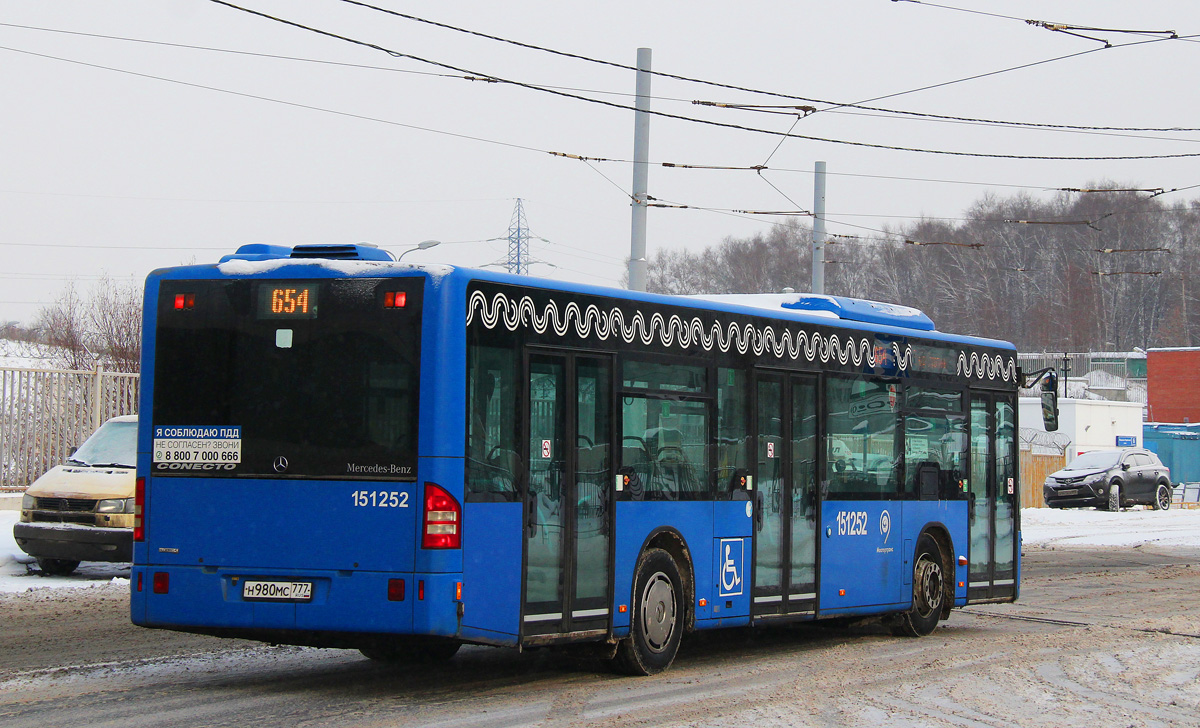 Москва, Mercedes-Benz Conecto II № 151252