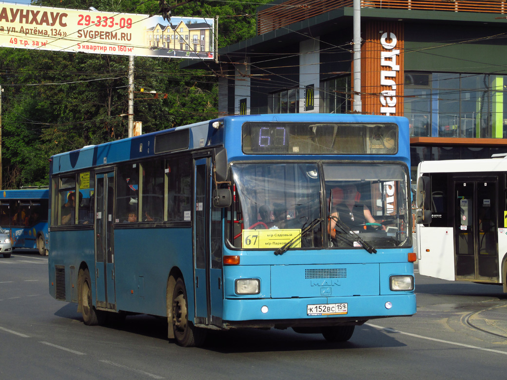 Пермский край, MAN 791 SL202 № К 152 ВС 159