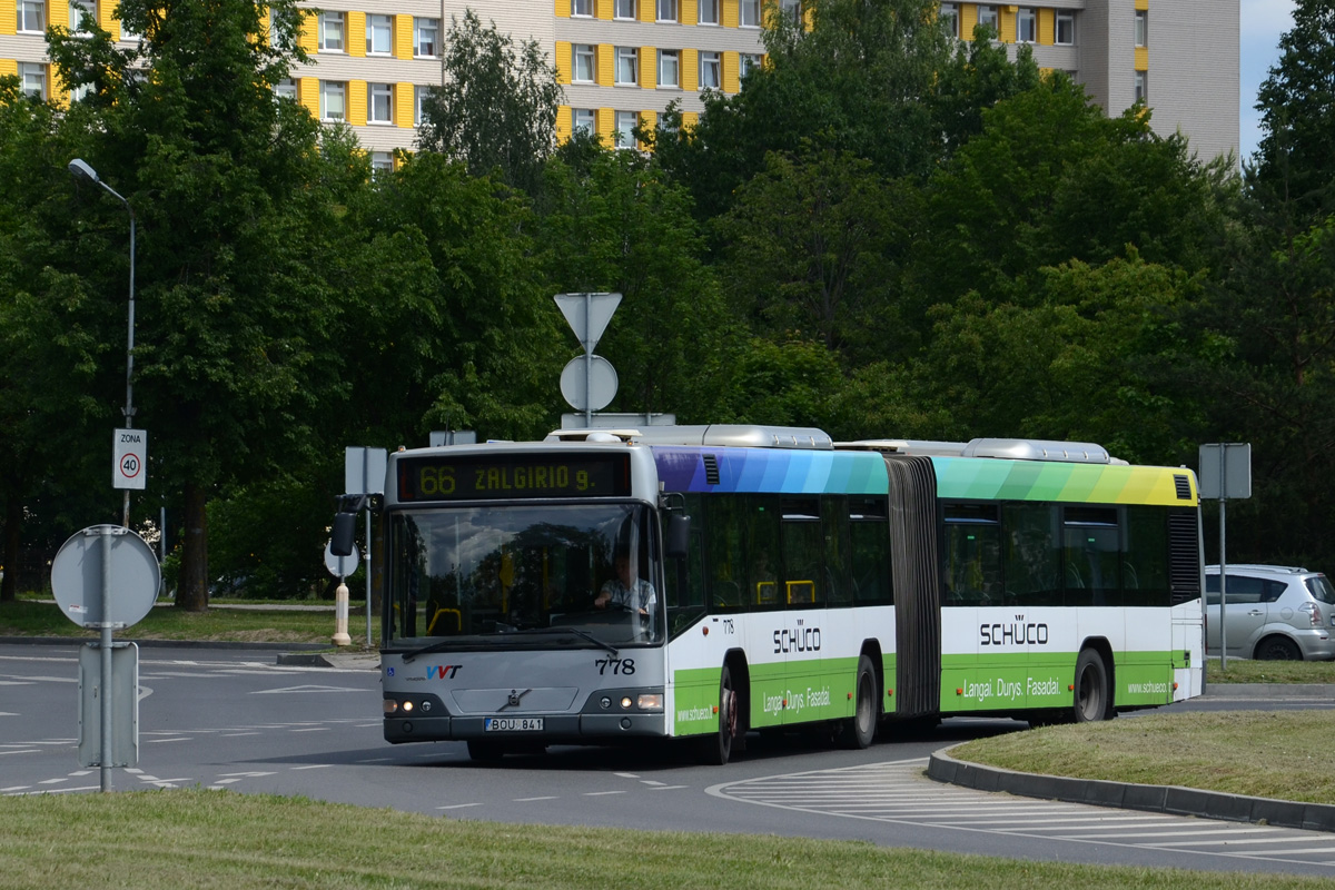 Литва, Volvo 7700A № 778