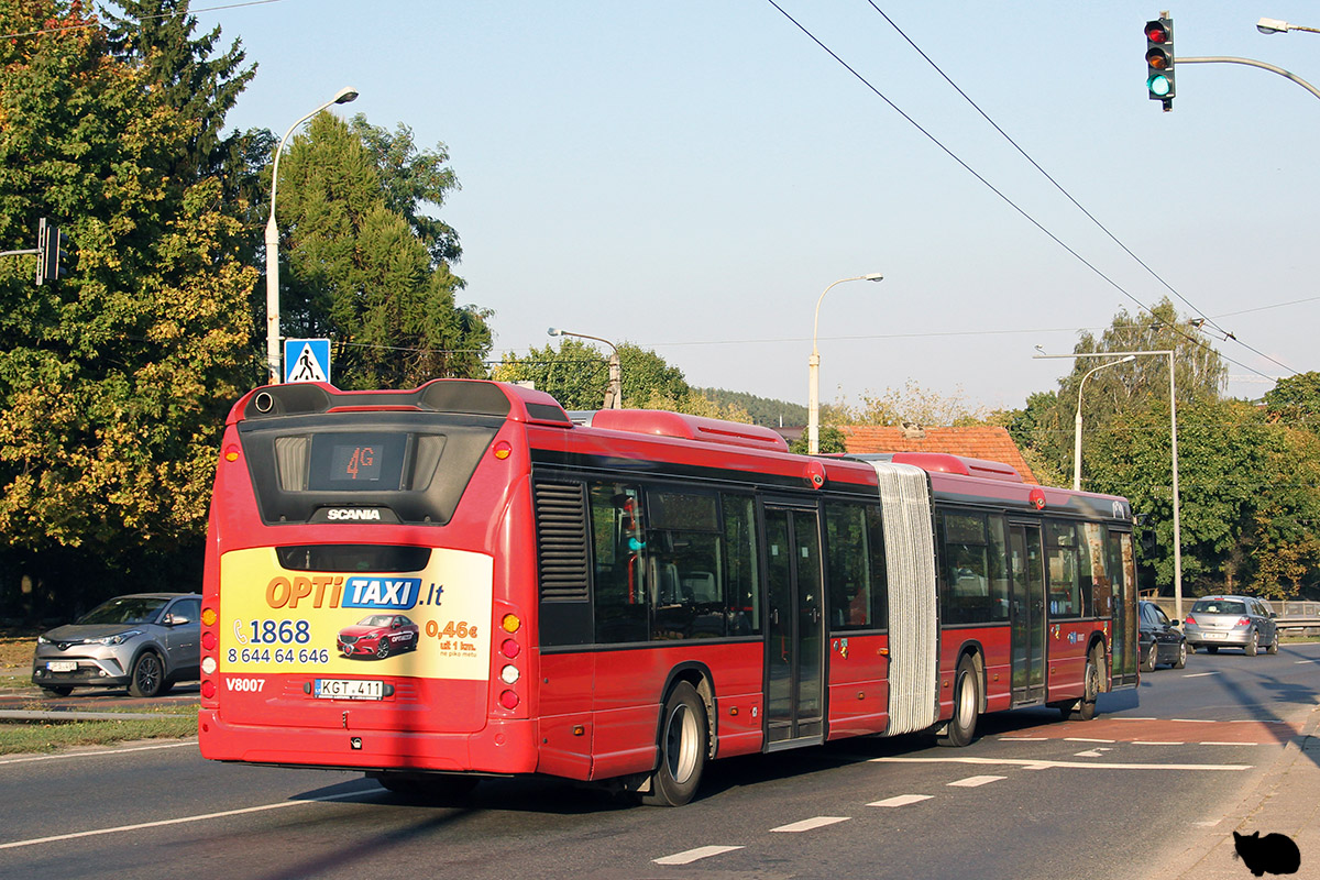 Литва, Scania Citywide LFA № V8007