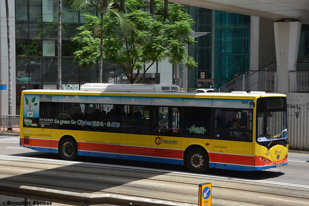 Гонконг, BYD K9R (CK6120LGEV6) № 1581
