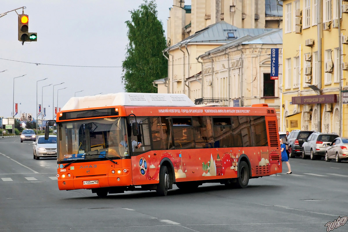 Нижегородская область, ЛиАЗ-5292.67 (CNG) № 20421