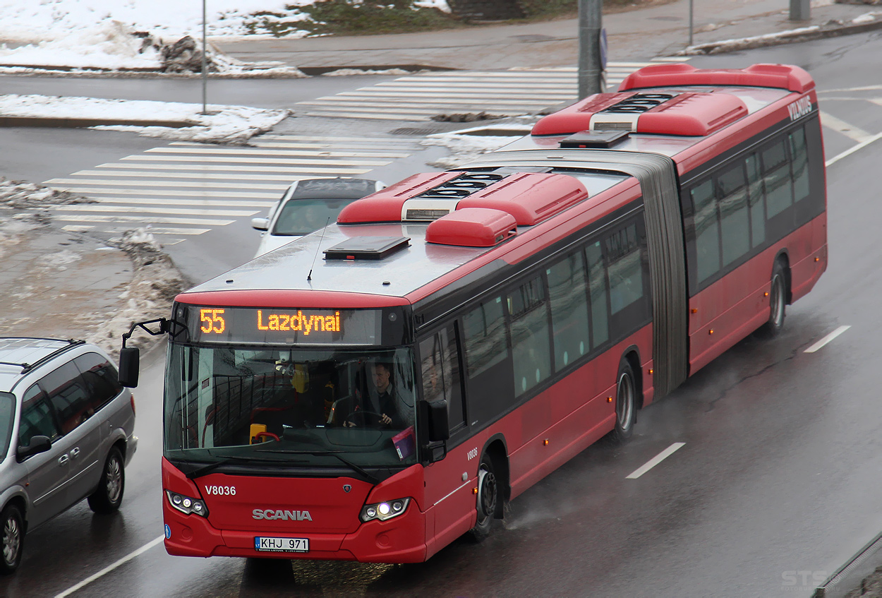 Litauen, Scania Citywide LFA Nr. V8036