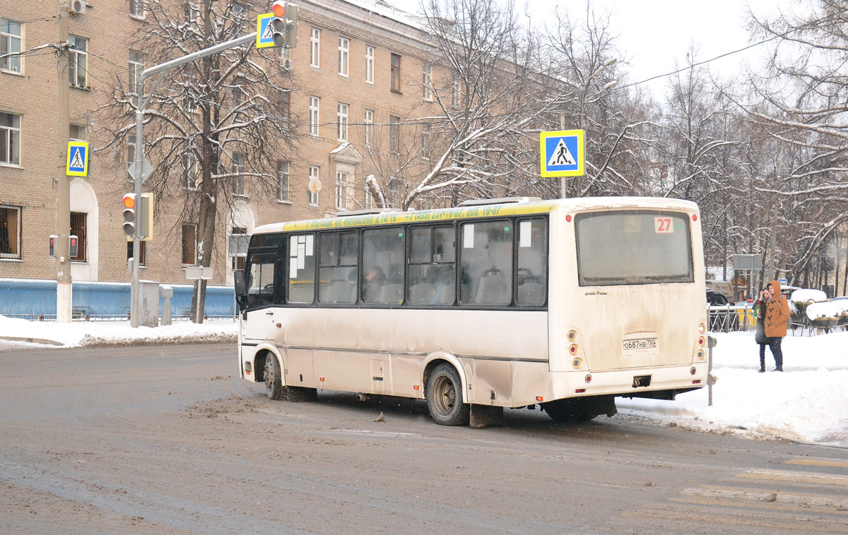 Московская область, ПАЗ-320412-05 "Вектор" № О 687 НВ 750