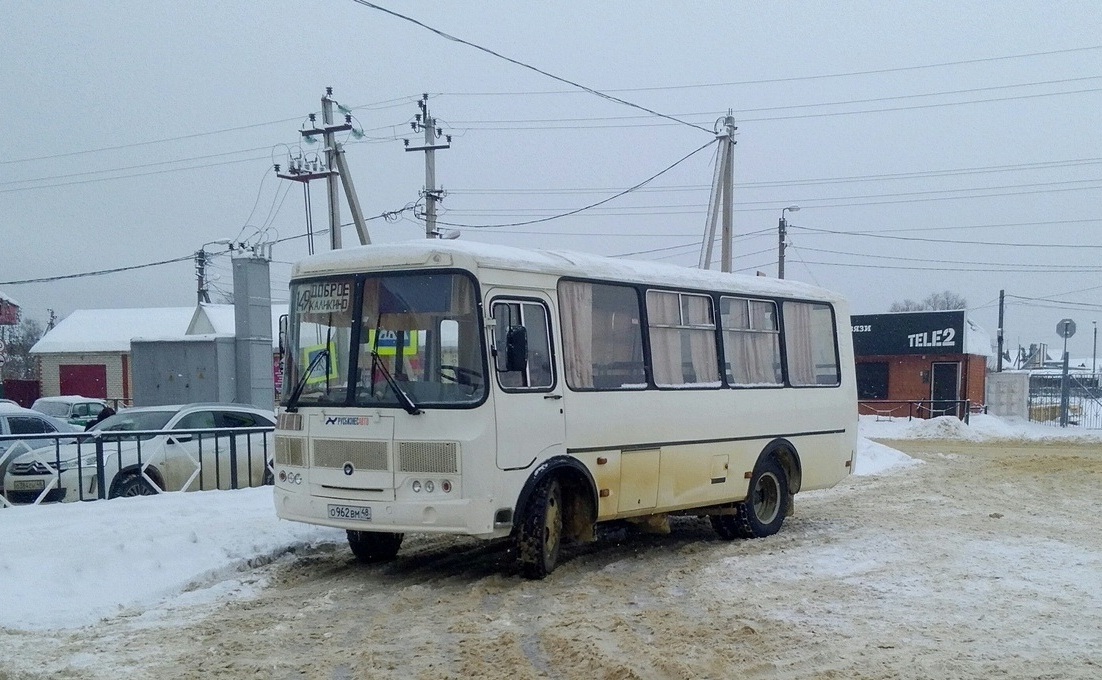 Lipetsk region, PAZ-32053 Nr. О 962 ВМ 48