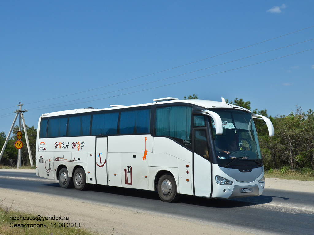 Севастопаль, Irizar New Century 12,8.37 № А 743 ЕУ 92