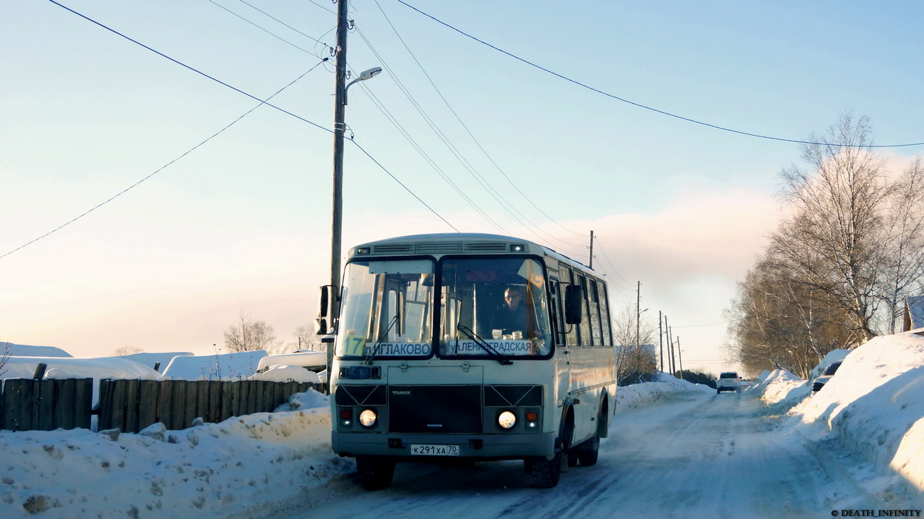 Томская область, ПАЗ-32054 № К 291 ХА 70