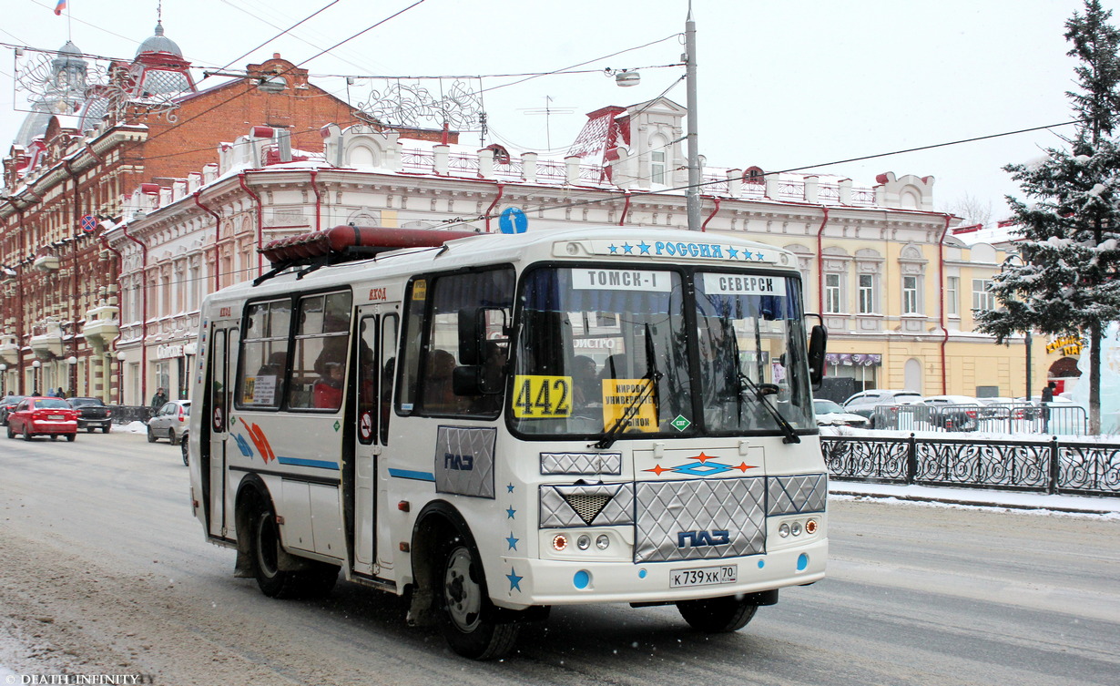 Томская область, ПАЗ-32054 № К 739 ХК 70