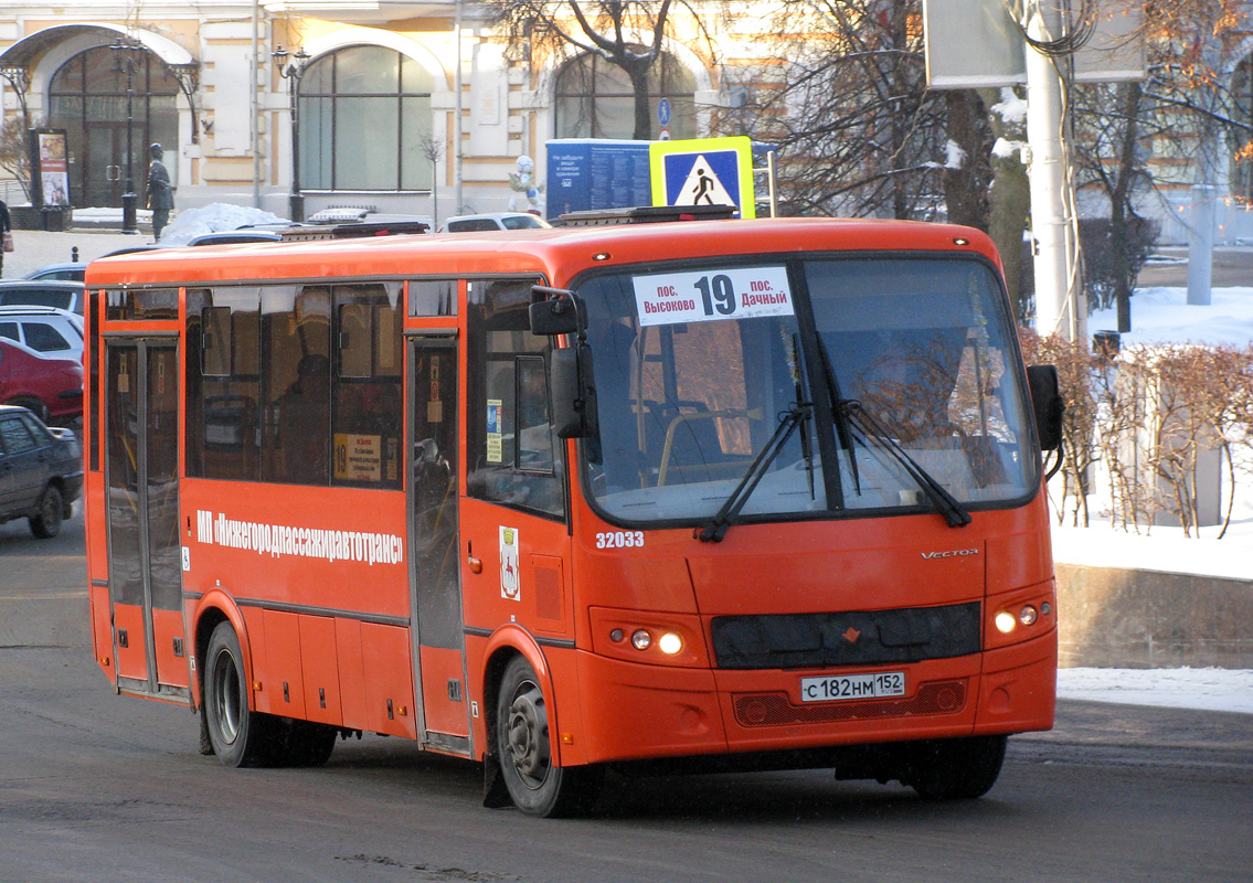 Нижегородская область, ПАЗ-320414-04 "Вектор" № 32033