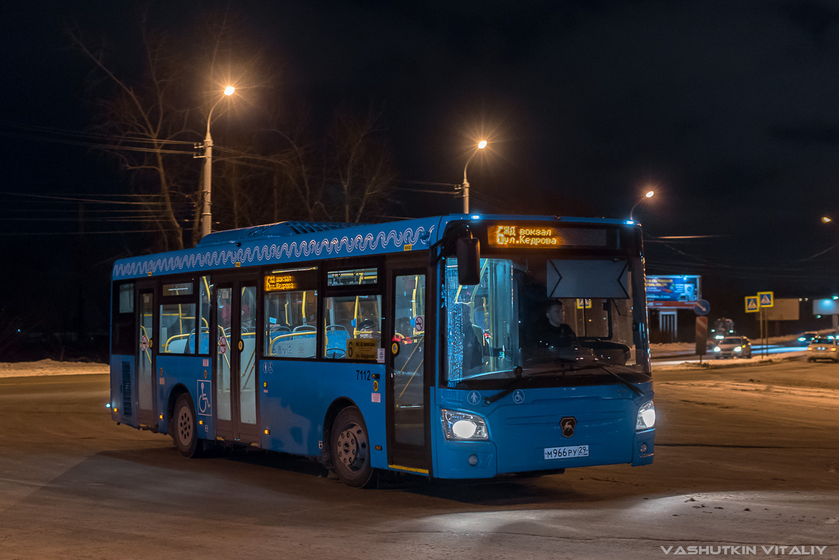 Архангельская область, ЛиАЗ-4292.60 (1-2-1) № 7112