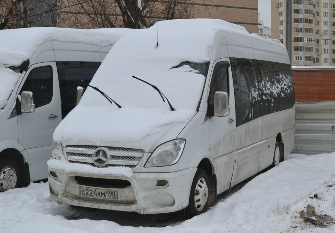 Москва, Луидор-22360C (MB Sprinter) № С 224 ХМ 190