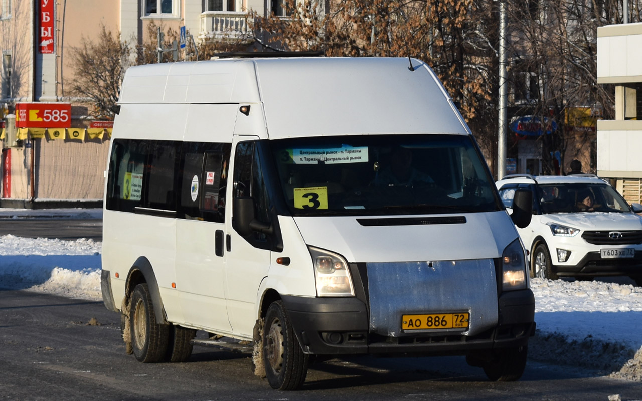 Тюменская область, Sollers Bus B-BF (Ford Transit) № АО 886 72