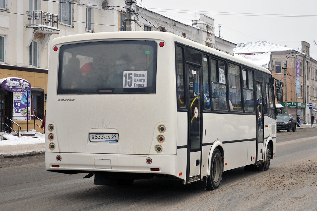 Тверская область, ПАЗ-320412-04 "Вектор" № В 533 СА 69