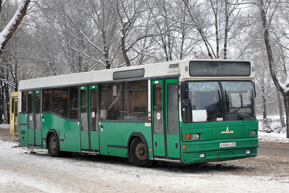 Tverská oblast, MAZ-104.021 č. А 446 РО 69