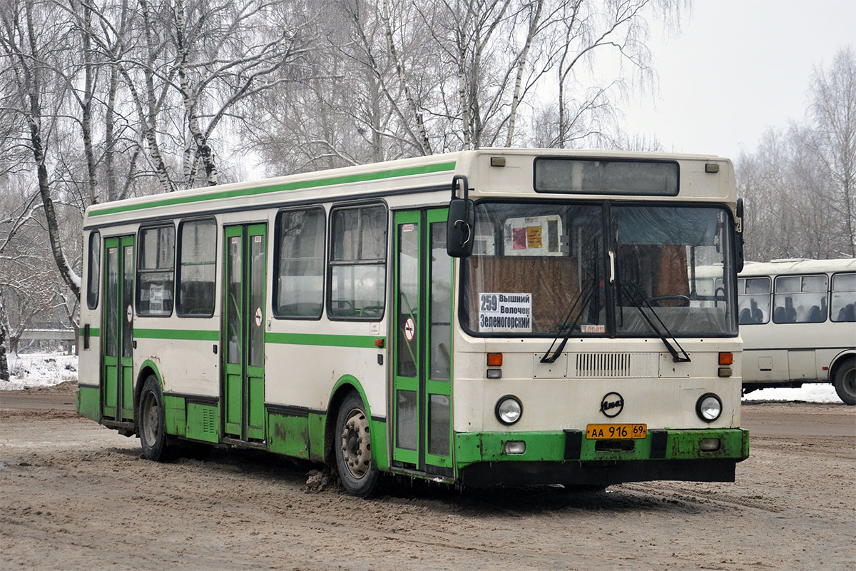 Тверская область, ЛиАЗ-5256.35 № АА 916 69