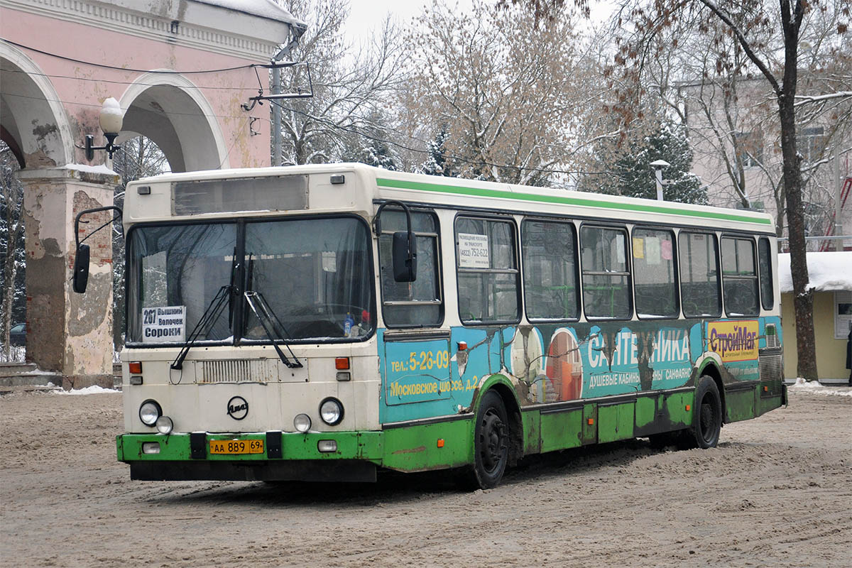 Тверская область, ЛиАЗ-5256.35 № АА 889 69