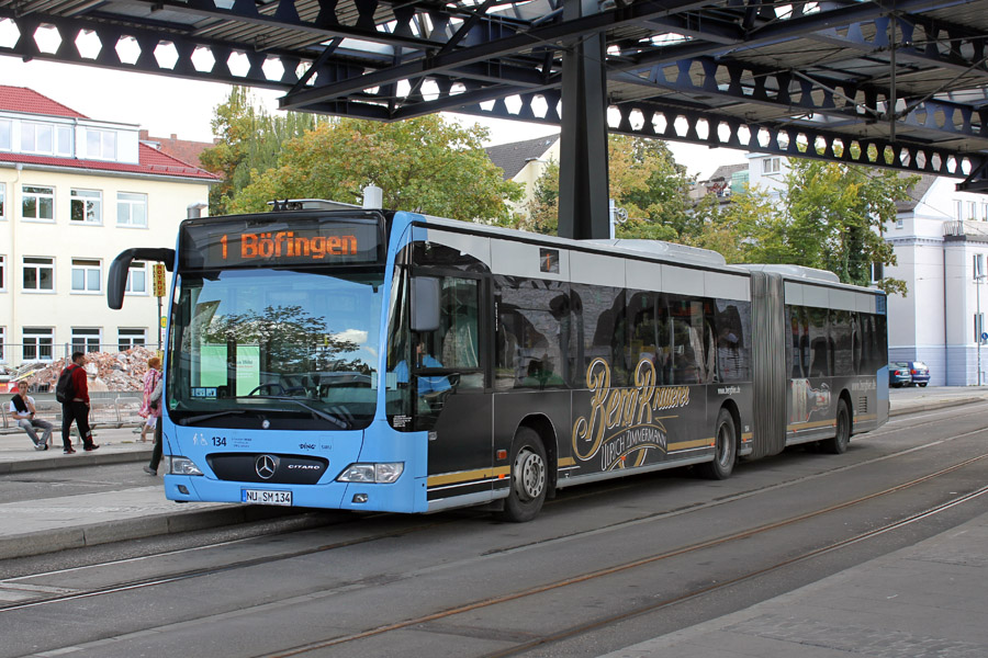 Бавария, Mercedes-Benz O530G Citaro facelift G № NU-SM 134