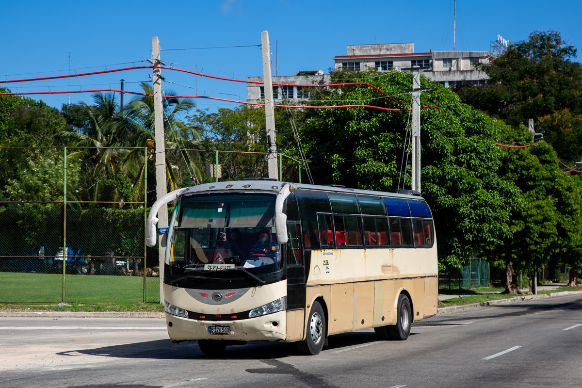 Куба, Yutong ZK6100HB № B 176 560