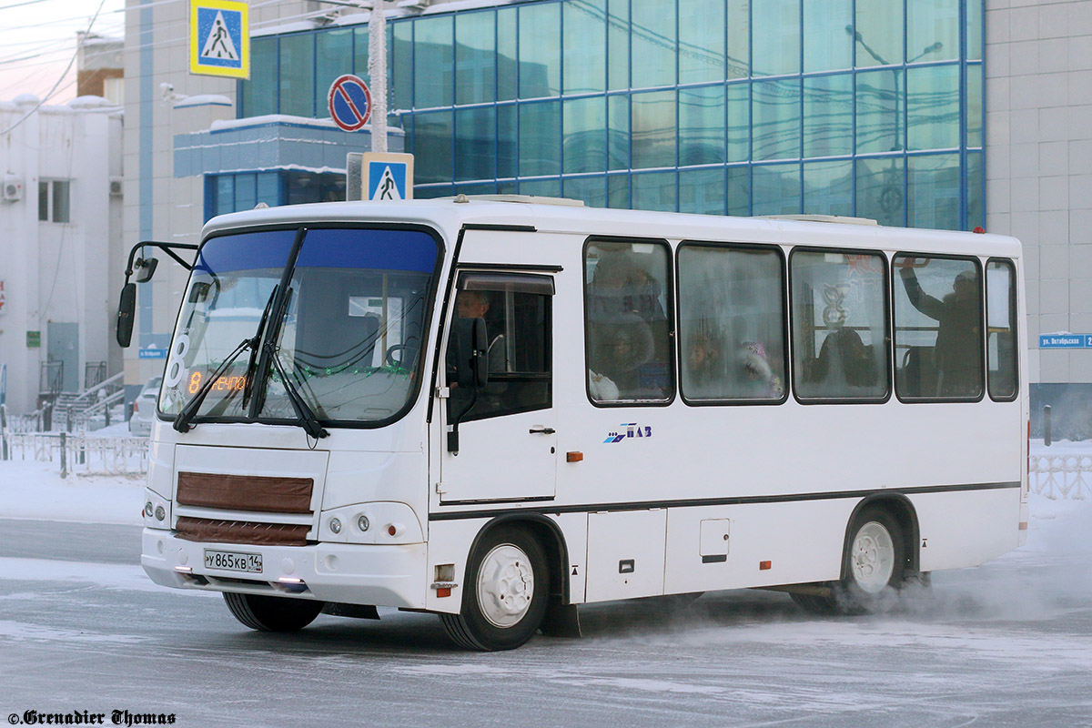 Sacha (Jakutsko), PAZ-320302-08 č. У 865 КВ 14