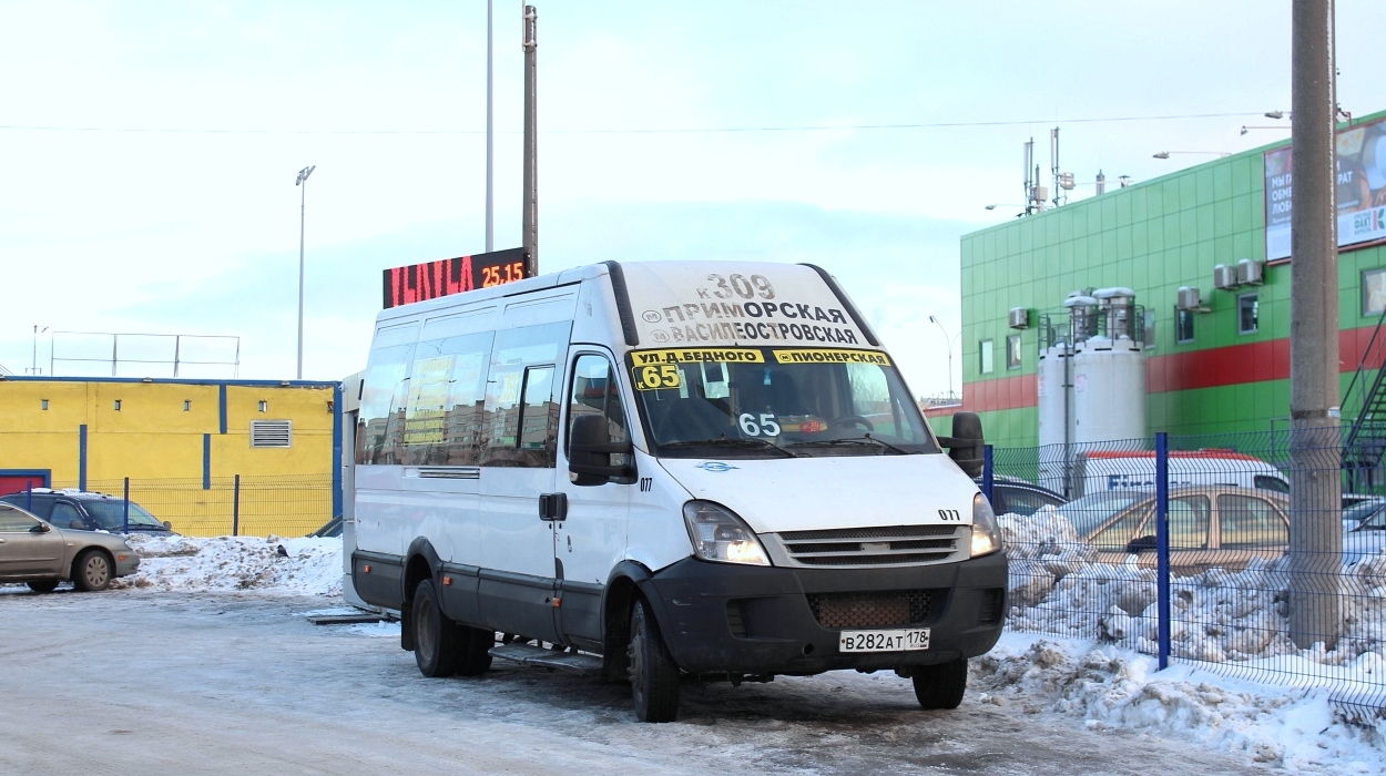 Санкт-Петербург, Нижегородец-2227UT (IVECO Daily) № В 282 АТ 178