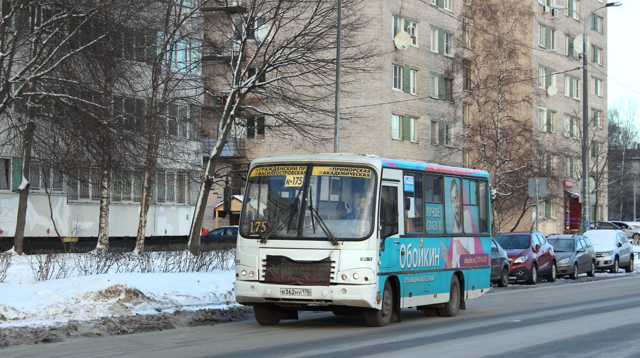 Санкт-Петербург, ПАЗ-320402-05 № В 362 НУ 178