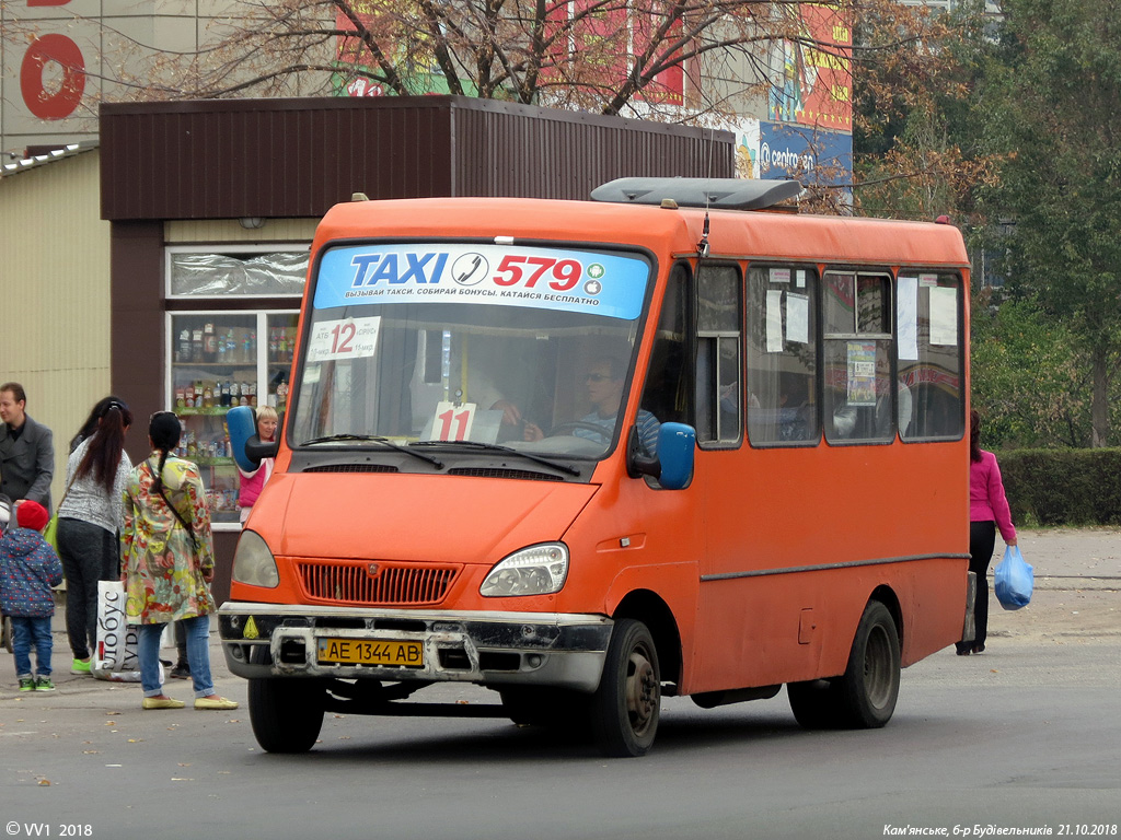 Днепропетровская область, БАЗ-2215 "Дельфин" № AE 1344 AB