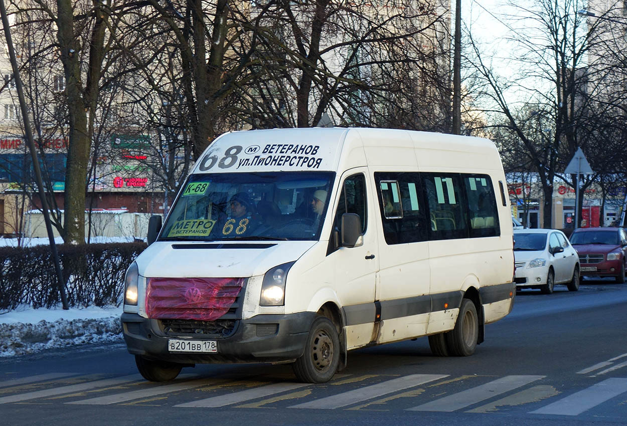 Санкт-Петербург, БТД-2219 (Volkswagen Crafter) № В 201 ВВ 178