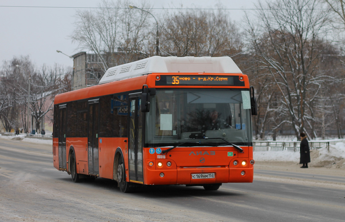 Нижегородская область, ЛиАЗ-5292.67 (CNG) № 15515