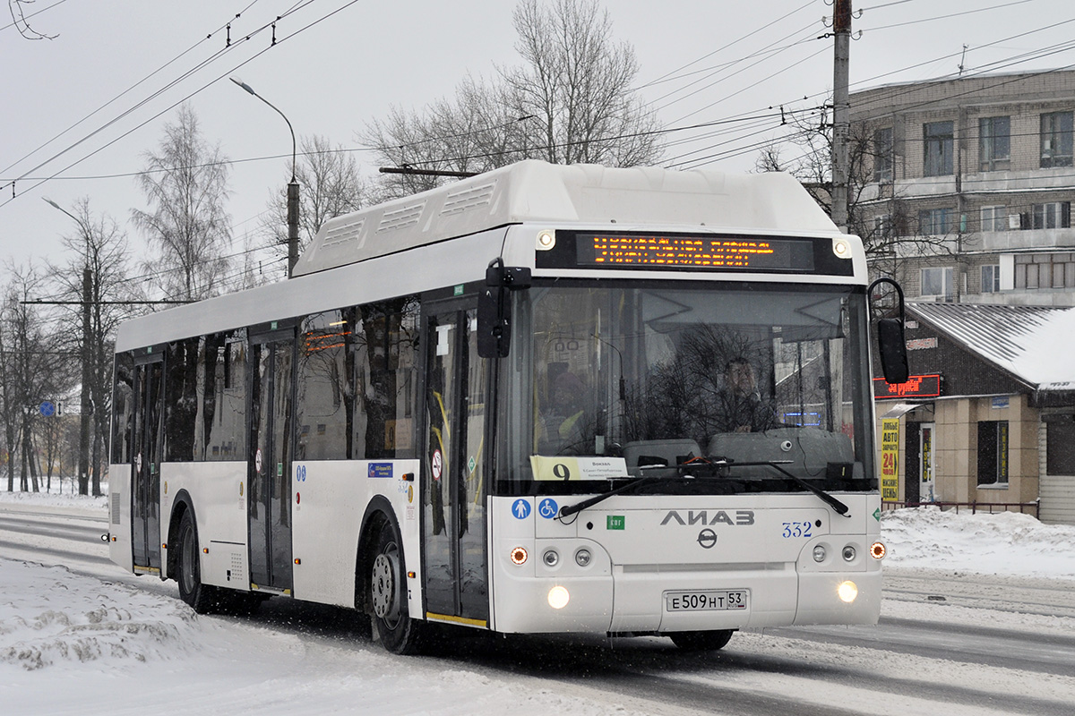 Новгородская область, ЛиАЗ-5292.67 (CNG) № 332