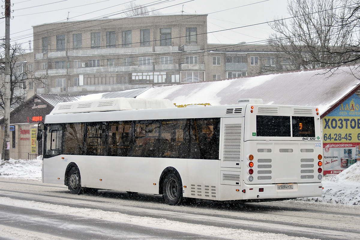 Новгородская область, ЛиАЗ-5292.67 (CNG) № 332