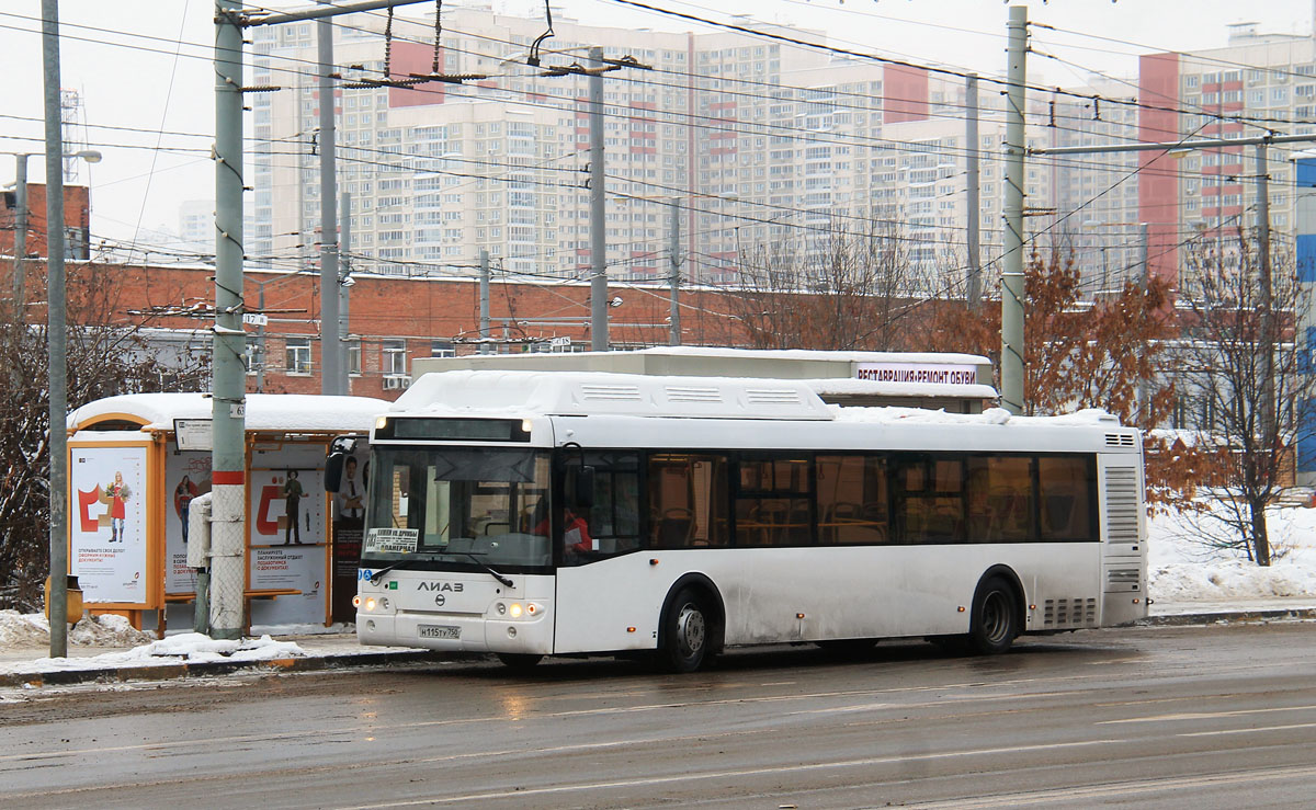 Московская область, ЛиАЗ-5292.67 (CNG) № Н 115 ТУ 750