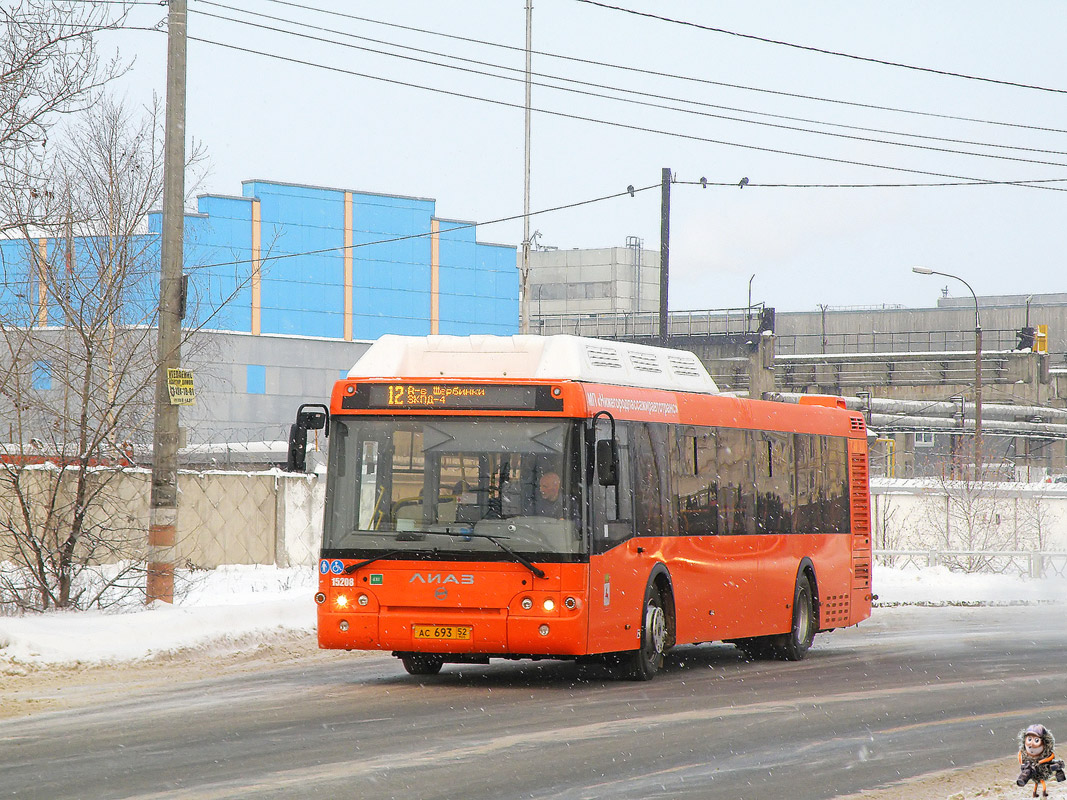 Нижегородская область, ЛиАЗ-5292.67 (CNG) № 15208